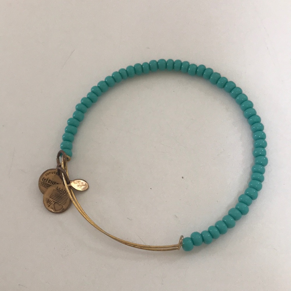 Alex and Ani bangle seed bead